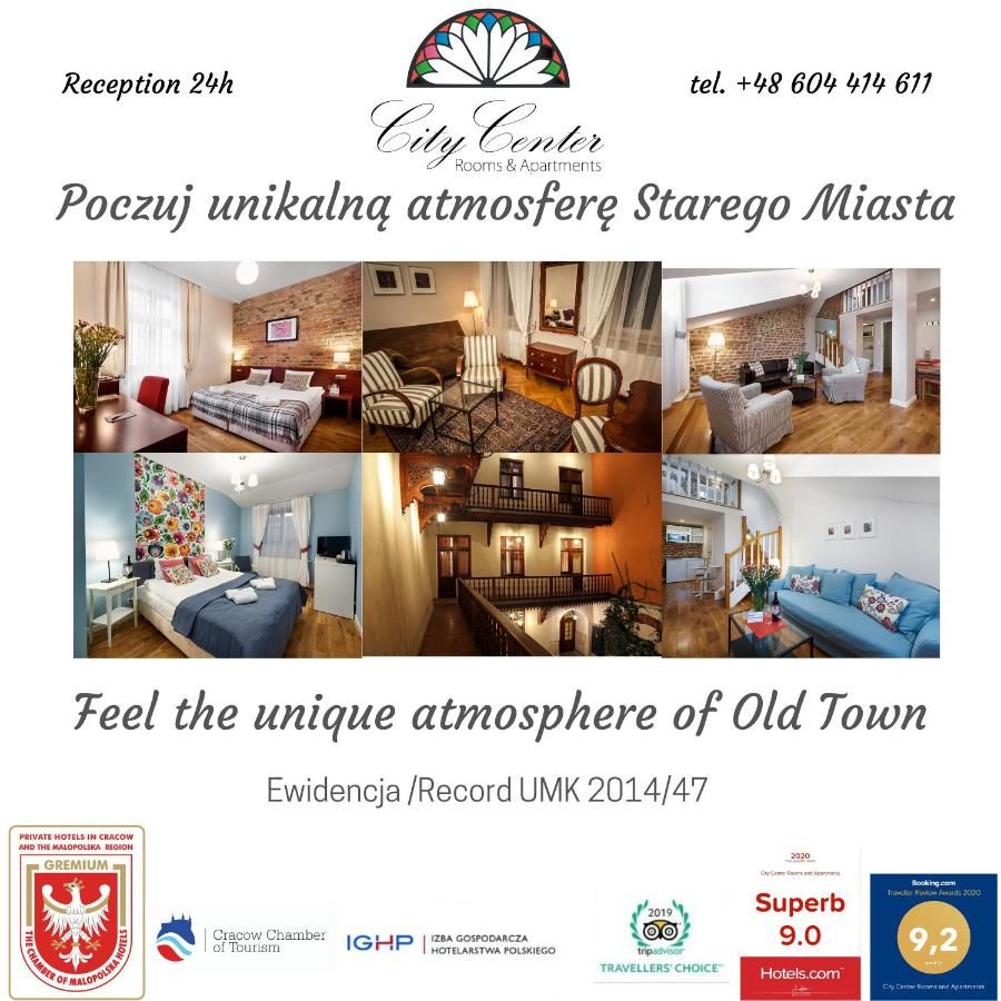 Апарт-отели City Center Rooms and Apartments Gołębia 8 Краков-30
